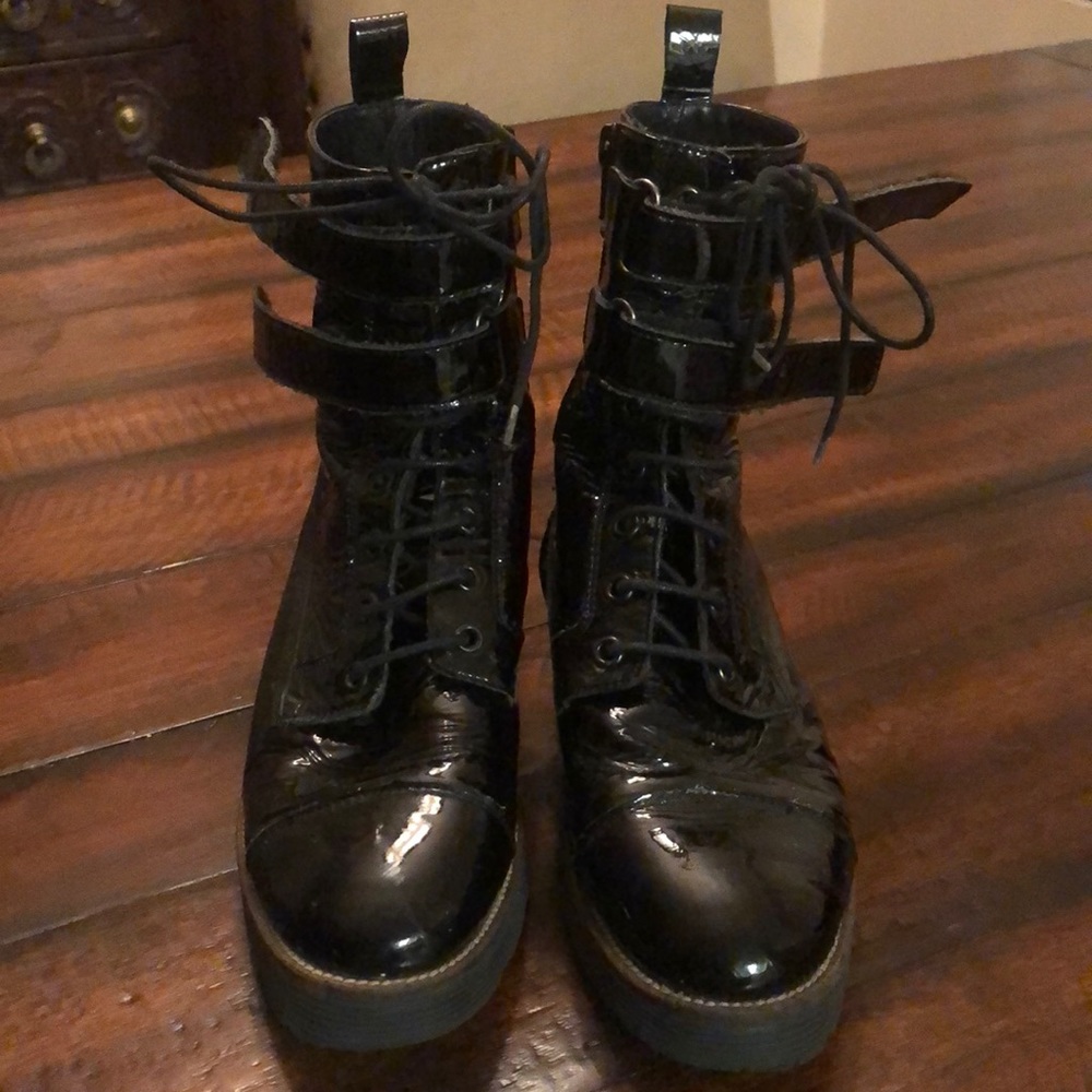 Black Combat Boots